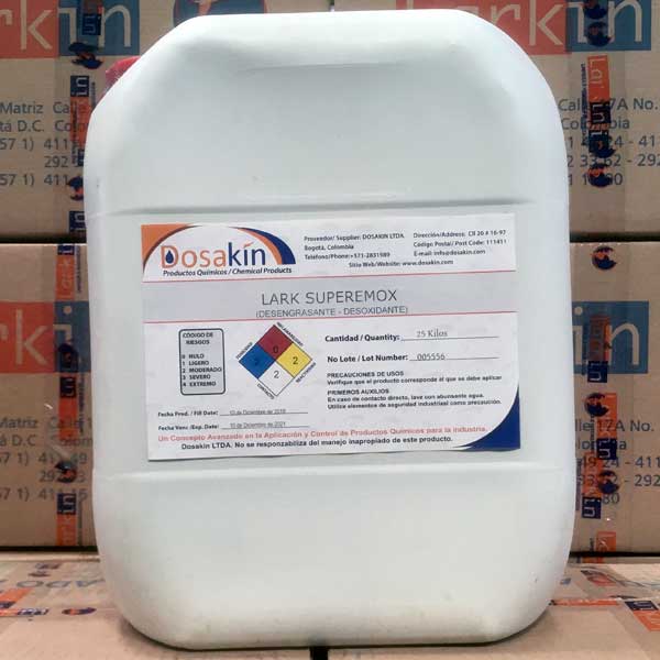 Fosfo desoxidante de uso manual previo a pintura lark super remox